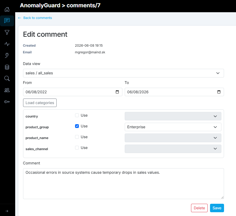 comments