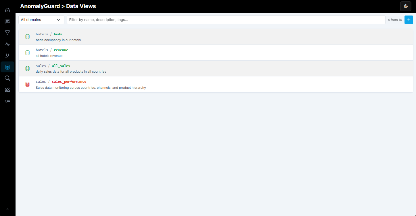 DataView List