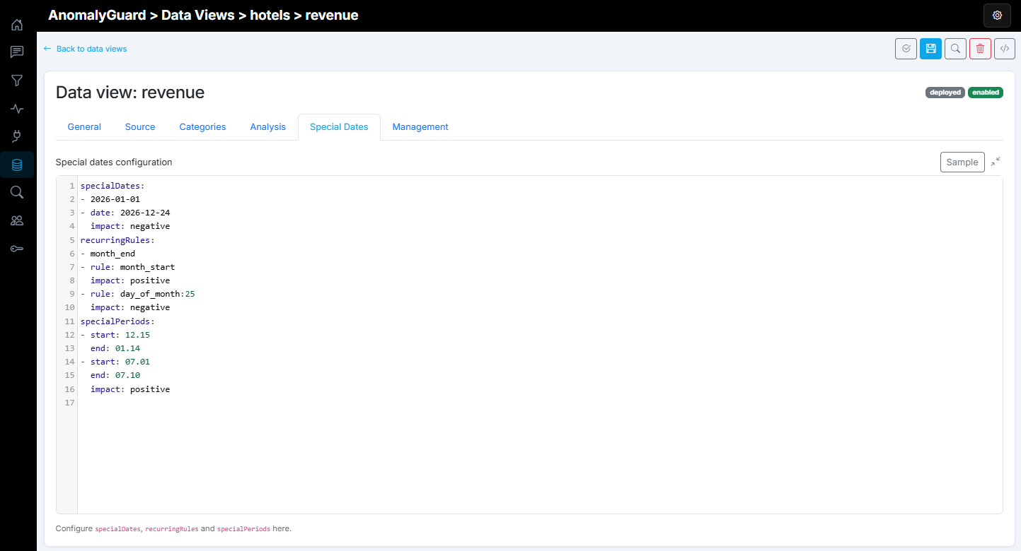DataView List