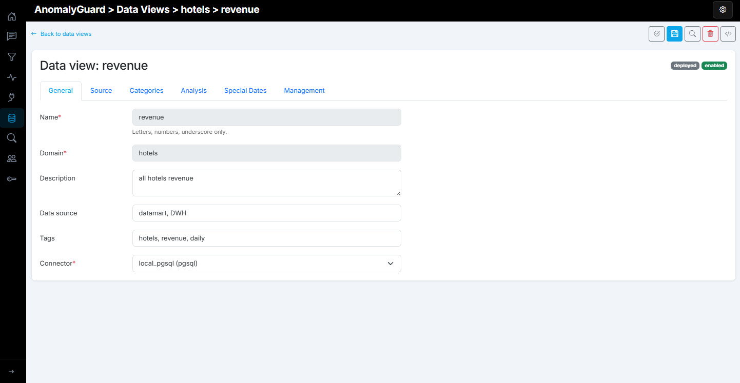 DataView List