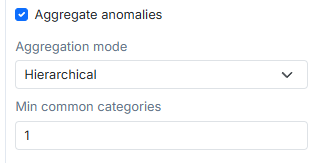 Hierarchical aggregation