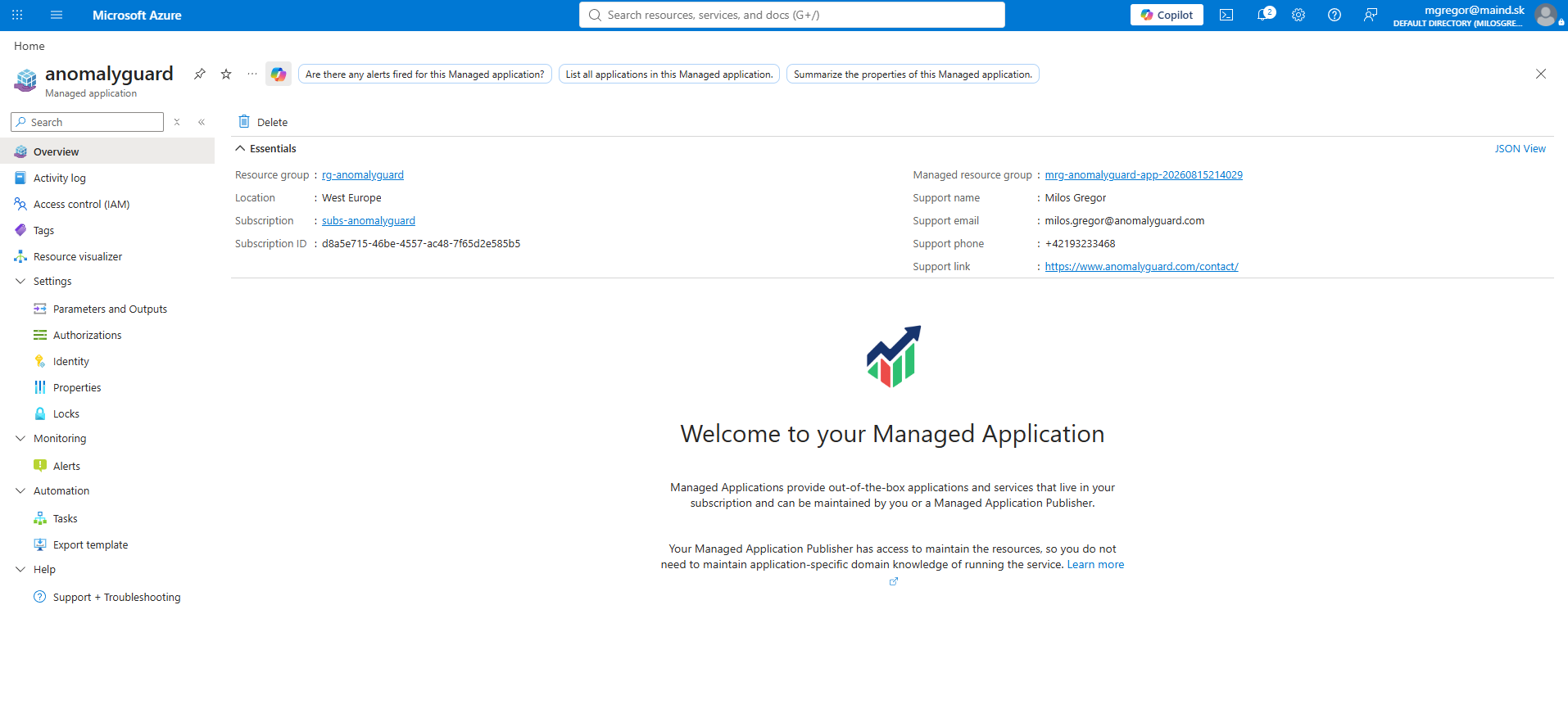Managed application Overview